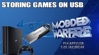 Running PS4 Games From a USB with App2USB (5.05 Jailbreak)
