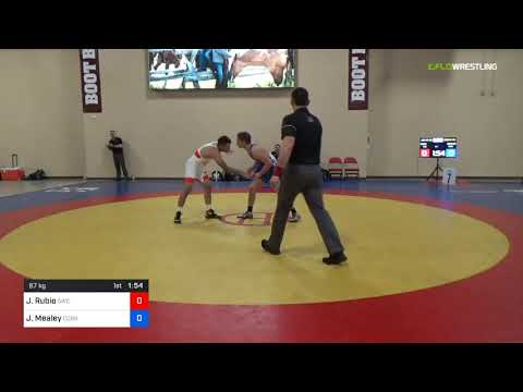 2018 Marine Corps US Open/UWW Junior Greco Roman 67 Con 16 #2 - Jose Orlando Rubio (SWC) Vs. Jerry