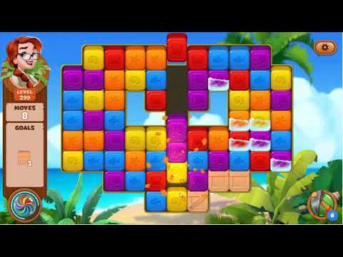 Lost Island Blast Adventure Level 299 - No Boosters