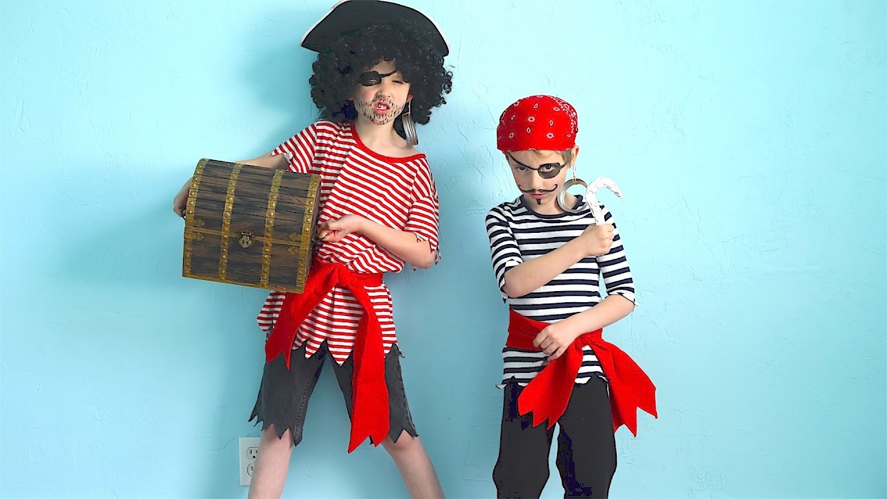 How To Make Pirate Costumes Quick and Easy!