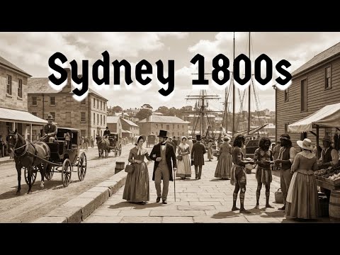 Sydney 1800s – AI Reconstruction | A Cinematic Journey into Colonial Australia's Capital