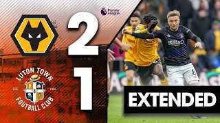 Wolves 2-1 Luton | Extended Premier League Highlights