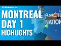 Wawrinka Claims 150th Masters 1000 Win, Shapovalov Starts With Win | Montréal 2019 Highlights Day 1