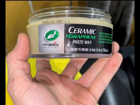 Turtle Wax Hybrid Solutions Graphene + Ceramic Paste Wax Demo / Product Review