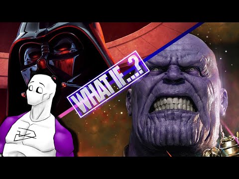 Drawing Darth Vader vs. Thanos! | (What If? Ep. 1)