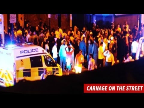 Van plows Muslim pedestrians leaving London Mosque UPDATE Part2 BREAKING News June 19 2017