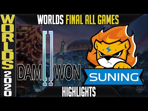 DWG vs SN Highlights ALL GAMES | GRAND FINAL Worlds 2020 Playoffs | Damwon Gaming vs Suning