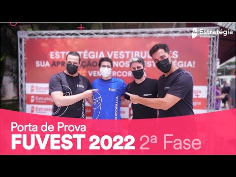 Porta de Prova FUVEST 2022 2ª Fase
