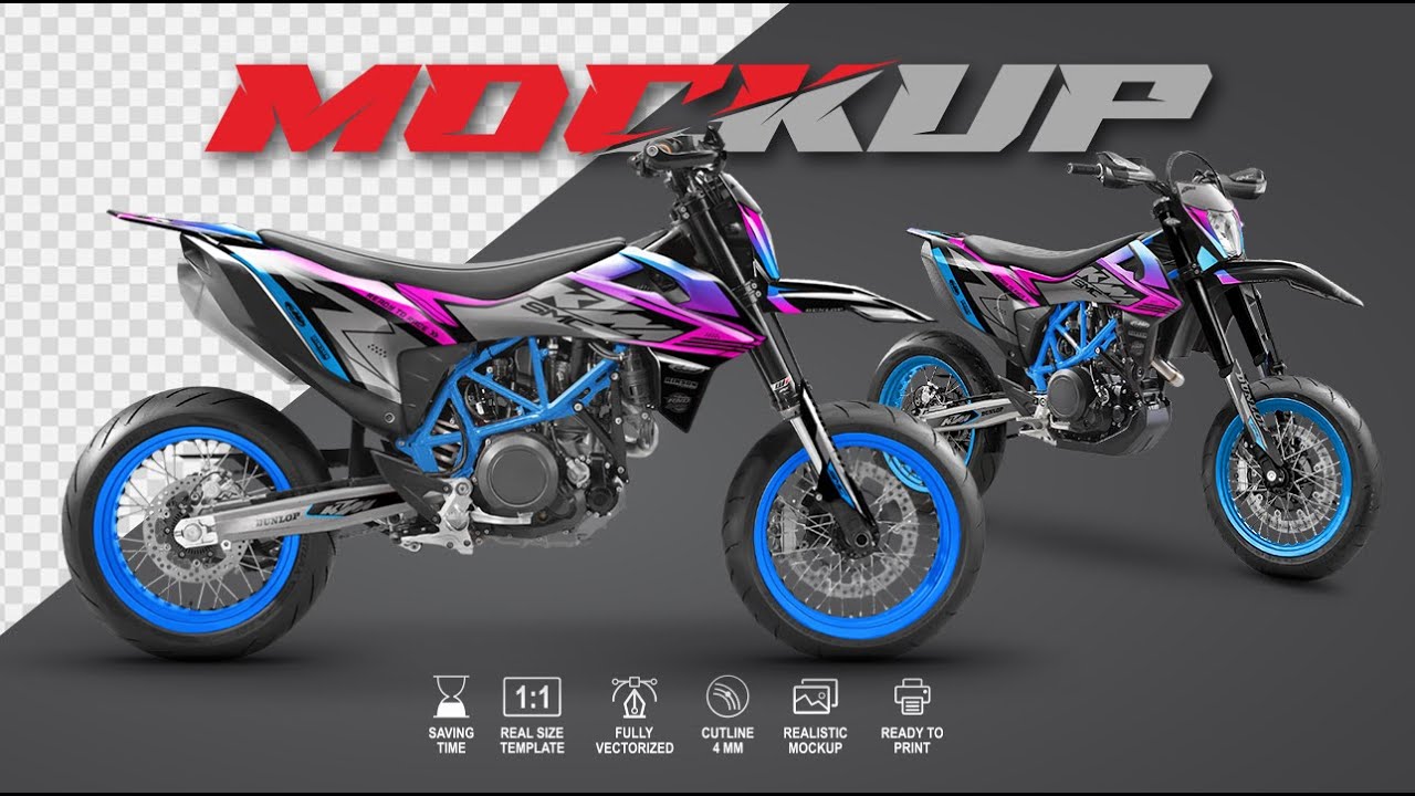 3D & Perspektif - Saya akan membuat design dan mockup 3D untuk motor anda - 2