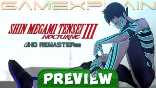 Shin Megami Tensei III Nocturne HD Remaster - PREVIEW Discussion From a Newcomer (Nintendo Switch)