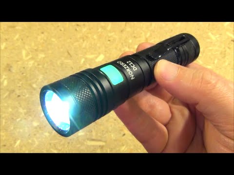 Norzero DC12 USB Rechargeable Flashlight, 950LM, 1x18650 Video