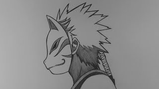 Download lagu Cara menggambar anime untuk pemula || Menggambar Kakashi  Anbu mp3