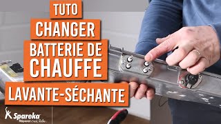 Comment changer l\'élément chauffant sur une machine lavante séchante