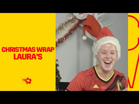 #REDFLAMES | Christmas wrap with our Laura's