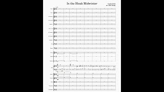 In the Bleak Midwinter - Gustav Holst, arr. Matt Masse for Orchestra