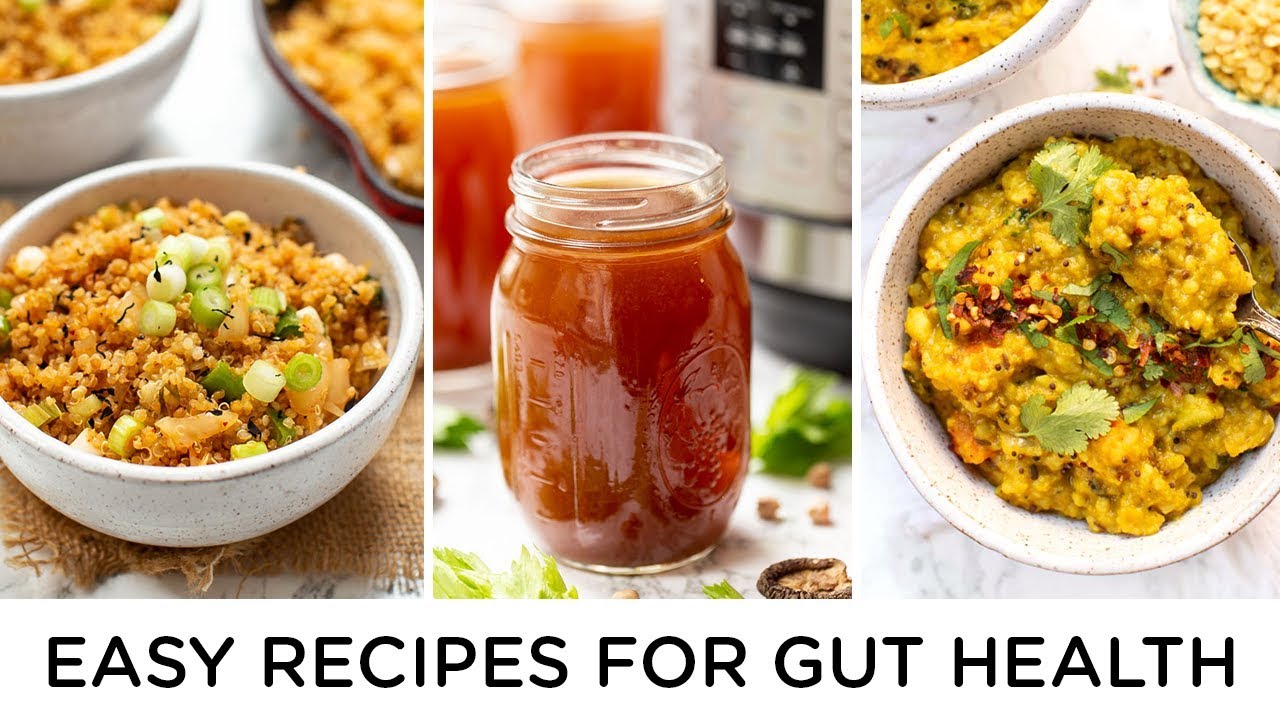 3 HEALING VEGAN RECIPES ‣‣ for better gut health