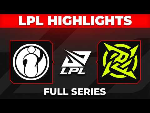 IG vs NIP Highlights ALL GAMES | LPL 2026 Playoffs | Invictus Gaming vs Ninjas in Pyjamas