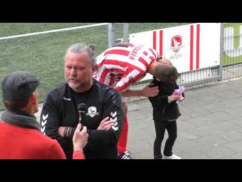 Interviews na winst thuis tegen koploper