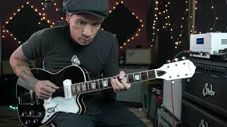 Video thumbnail for Airline Tuxedo demo with RJ Ronquillo by Eastwood Guitars