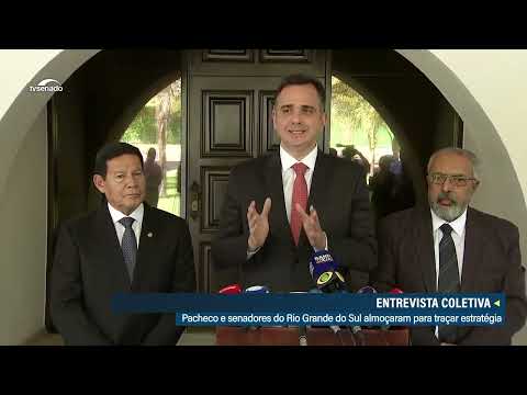 Senado terá comissão externa para acompanhar tragédia no RS, anuncia Pacheco