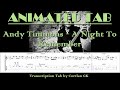 Andy Timmons - A Night To Remember - ANIMATED TAB by Cortlan GK