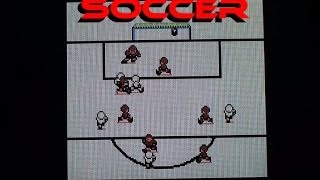 Soccer playing on the Game Boy