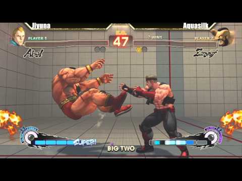 SSF4 AE 2012 Jiyuna vs Aquasilk - Big Two #8 Tournament