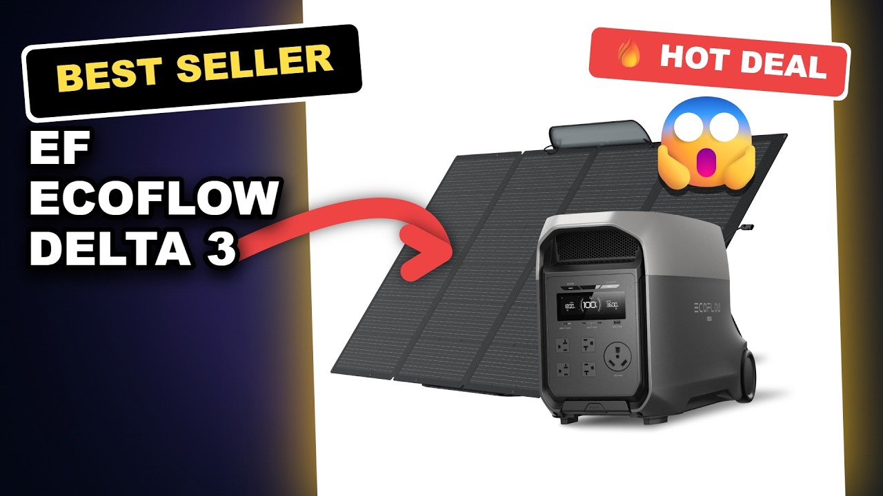 EF ECOFLOW Delta 3 Ultra Review: Worth the Price for Home Camping RV Backup? review video