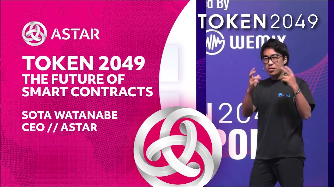 Sota at Token 2049 - The future of Smart Contracts