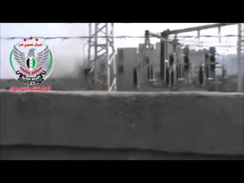 استهداف  قوات النظام بصاروخ  آر بي جي في المشفى الوطني في محافظة درعا