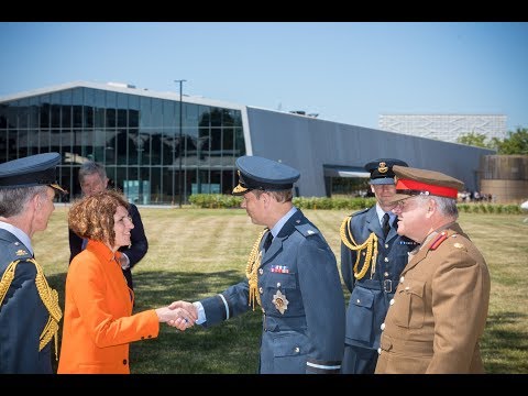 HRH The Earl of Wessex visit to the RAF Museum