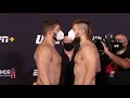 UFC Vegas 4: Weigh-in Faceoffs