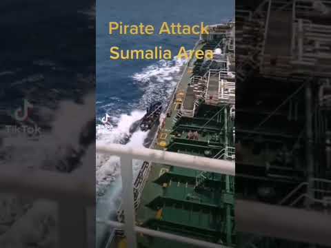 Pirate Attack in Somalia sea #pirates #seaman #seafarer