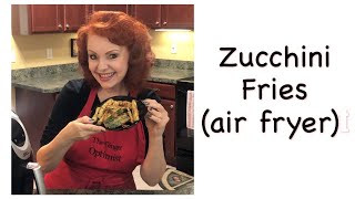 Zucchini Fries #airfryerzucchinifries #airfryerrecipes #airfrying