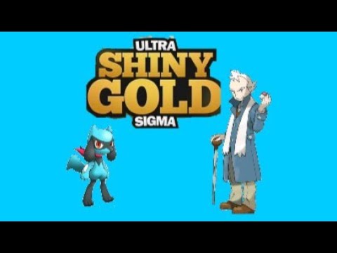 Capturei um Riolu - Pokémon ultra shiny Gold sigma #9