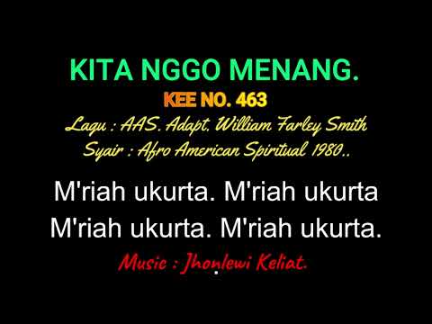 KEE 463 (Karaoke Version) - Jhonlewi Keliat. KITA NGGO MENANG.
