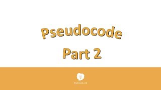Music video thumbnail preview for Pseudocode Video Part 2. by Pseudo Code