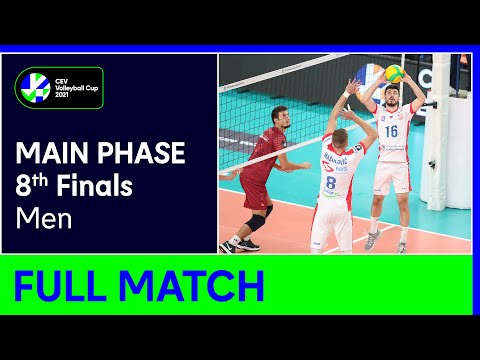 OK Vojvodina Seme NOVI SAD vs. Dinamo MOSCOW - CEV Volleyball Cup 2021 Men 8th Finals