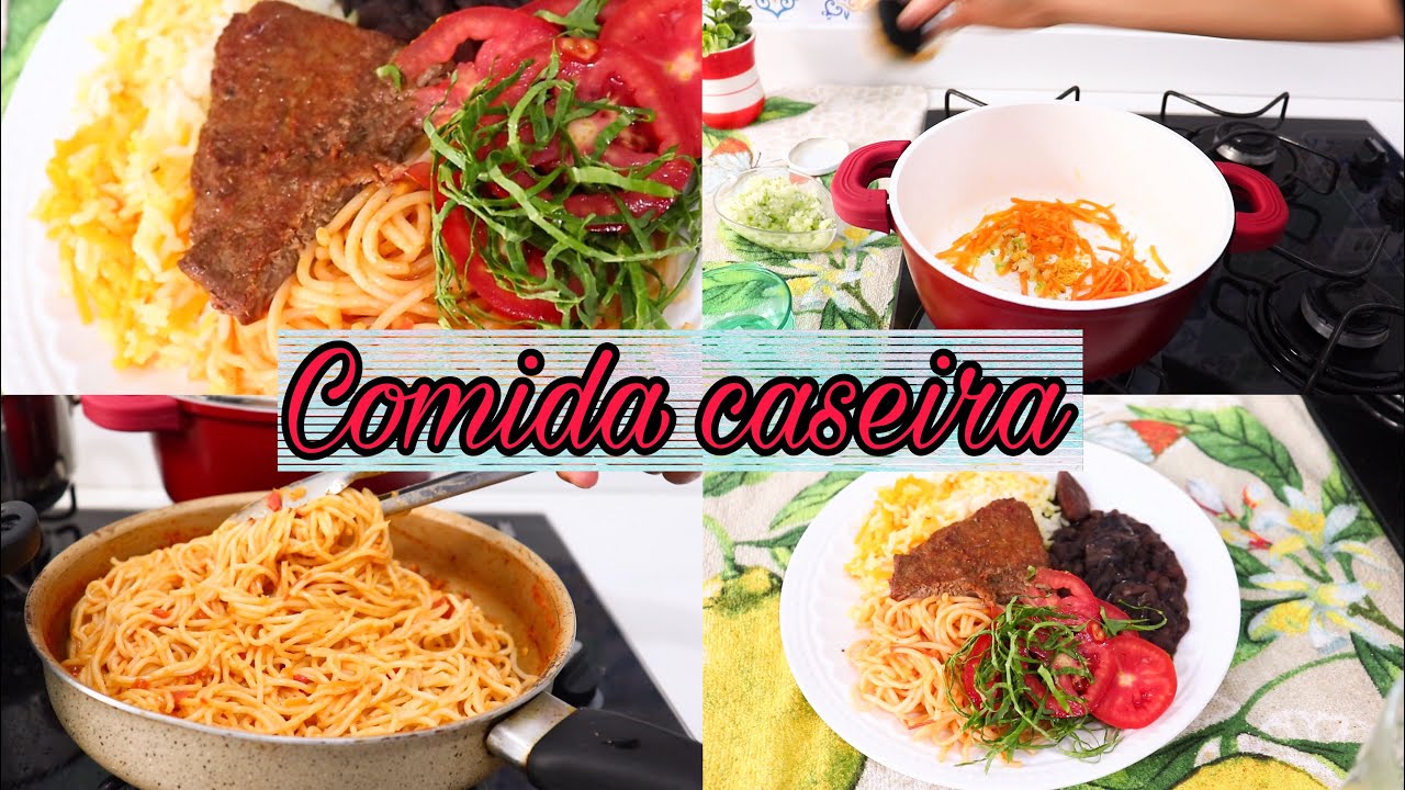 Watch Now ALMOÇO SEMANAL: FEIJÃO PRETO , MACARRÃO , ARROZ E BIFE ALMOÇO SEMANAL: FEIJÃO PRETO , MACARRÃO , ARROZ E BIFE