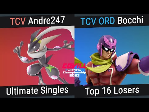 CGC2023: Top 16 LR1 - Andre247 (Greninja) Vs. Bocchi (Cap. Falcon)