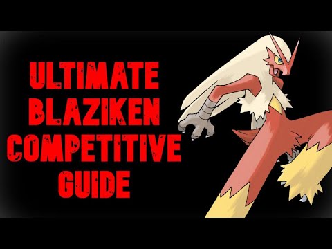How To Use Blaziken 🔥 VGC Competitive Speed Boost Blaziken Moveset Guide for Pokemon Sword & Shield