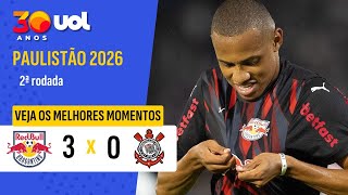 JHON JHON BRILHA, CORINTHIANS VAI MAL E BRAGANTINO ATROPELA O TIMÃO NO PAULISTÃO; MELHORES MOMENTOS