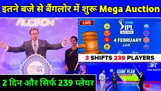 IPL 2022 - Mega Auction New Date, Venue & Shortlisted Players