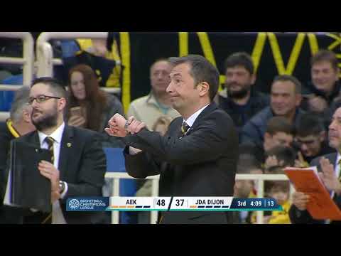 G11 : AEK Athènes - JDA Dijon en vidéo