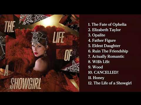 The Life of a Showgirl - Taylor Swift (Full Album Remix | Chill, Relax, Study Playlist)