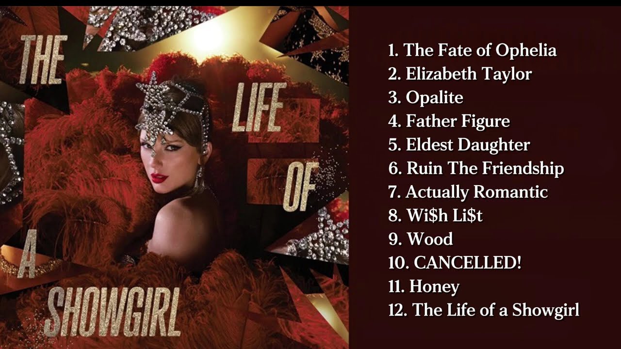 The Life of a Showgirl - Taylor Swift (Full Album Remix | Chill, Relax, Study Playlist)