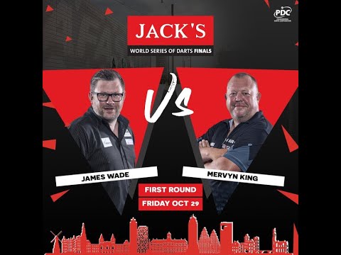 2021 World Series of Darts Finals Round 1 Wade vs King