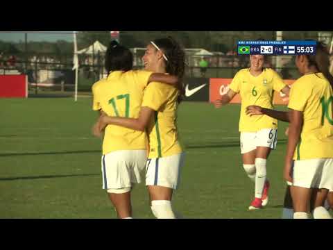 Women's Nike International Friendlies: Brazil vs. Finland: Highlights - Dec. 7, 2017
