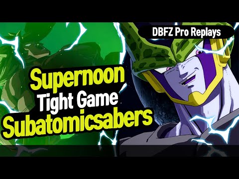【DBFZ】 Subatomicsabers vs Supernoon,  Players who must be highly rated  【DBFZ Pro Replays】