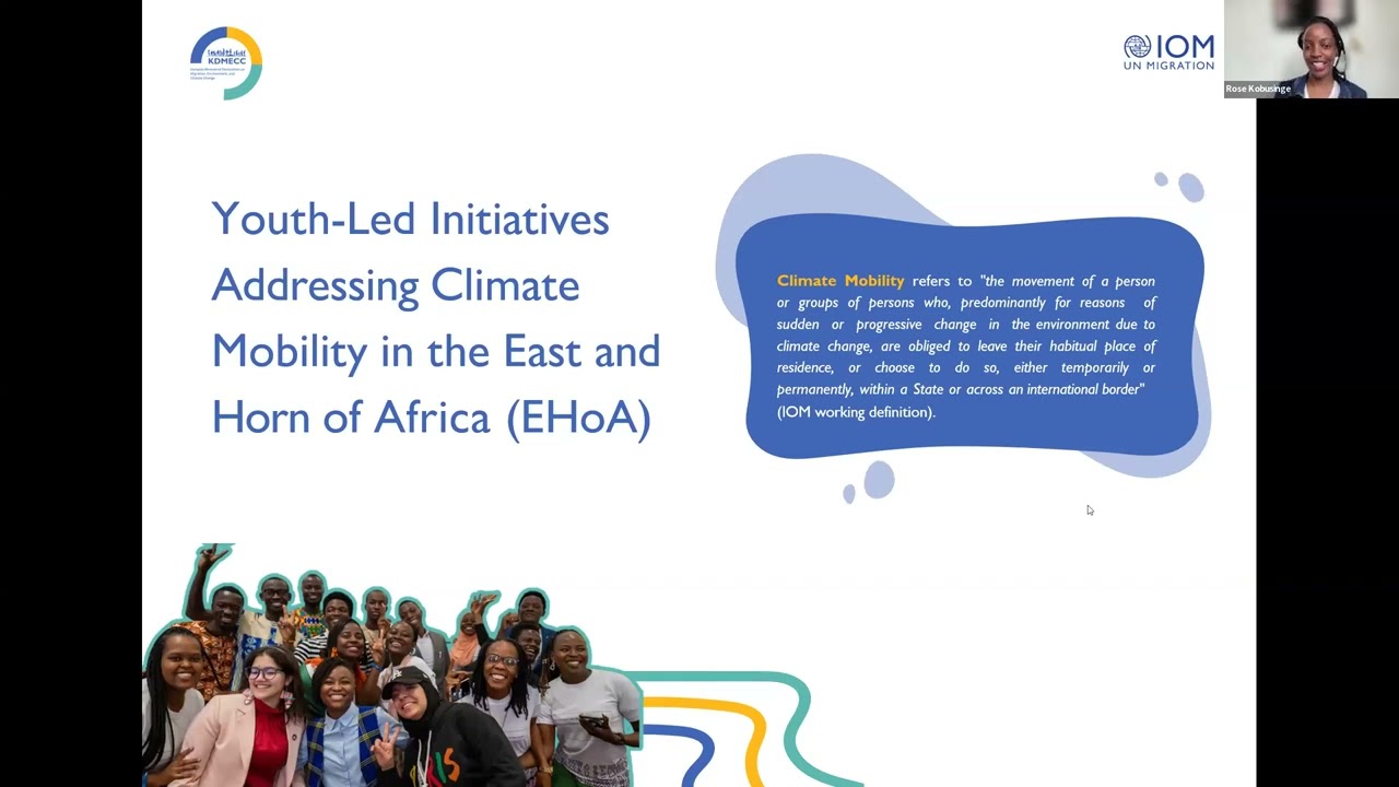 Celebrating Youth Leadership in Climate Mobility in the East and Horn of Africa